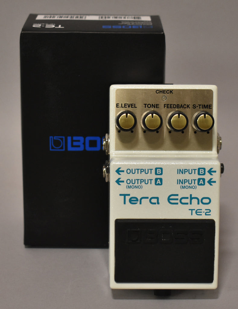 Boss TE-2 Tera Echo Delay Effect Pedal w/Box