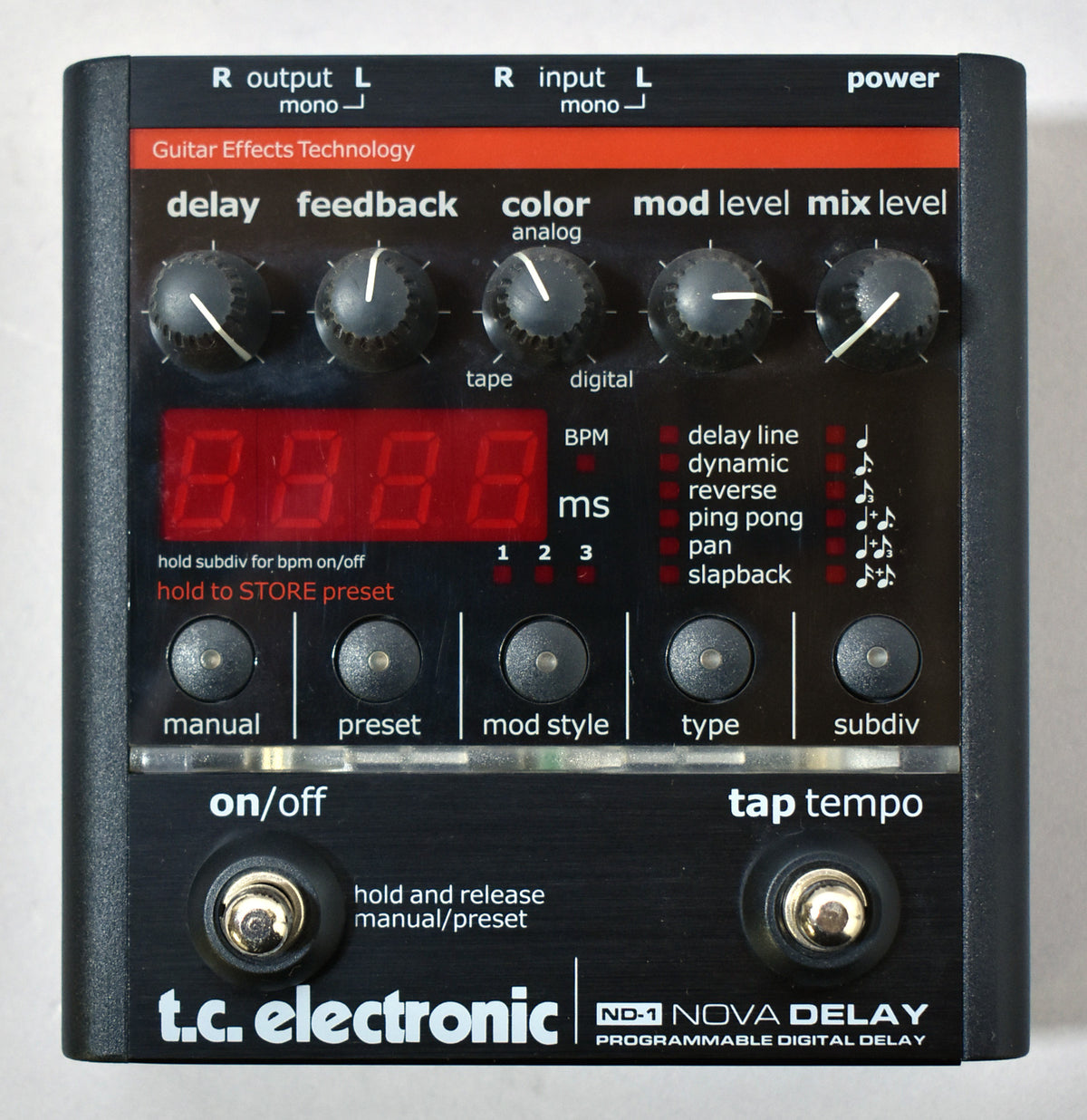TC Electronic Nova Delay Pedal