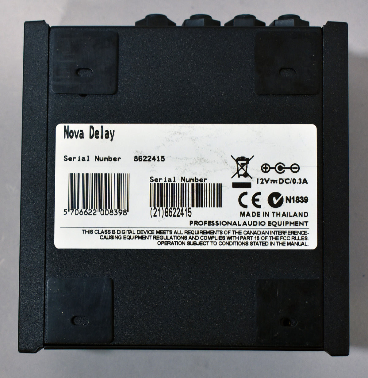 TC Electronic Nova Delay Pedal