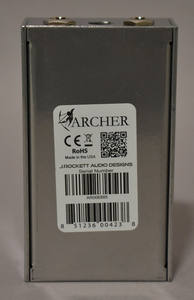 J. Rockett Audio Designs Archer Silver Overdrive Boost Pedal w/Box