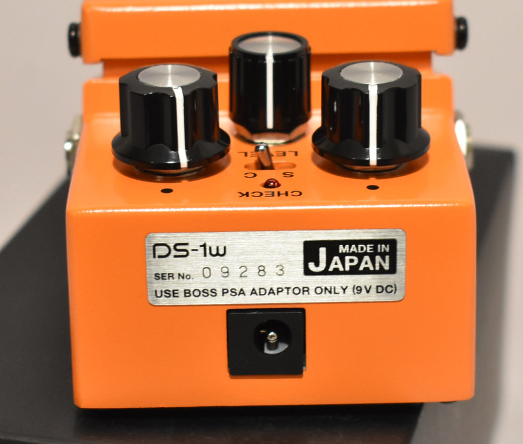 Boss Waza Craft DS-1w Distortion Effect Pedal w/Box