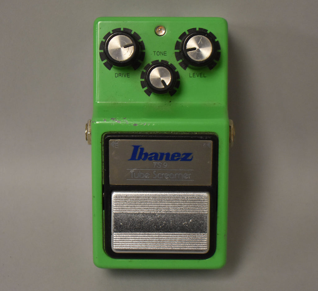 ibanez reverb pedal 2001 Ibanez TS9 Tubescreamer Overdrive Effects Pedal Green MIJ – Imperial Vintage Guitars