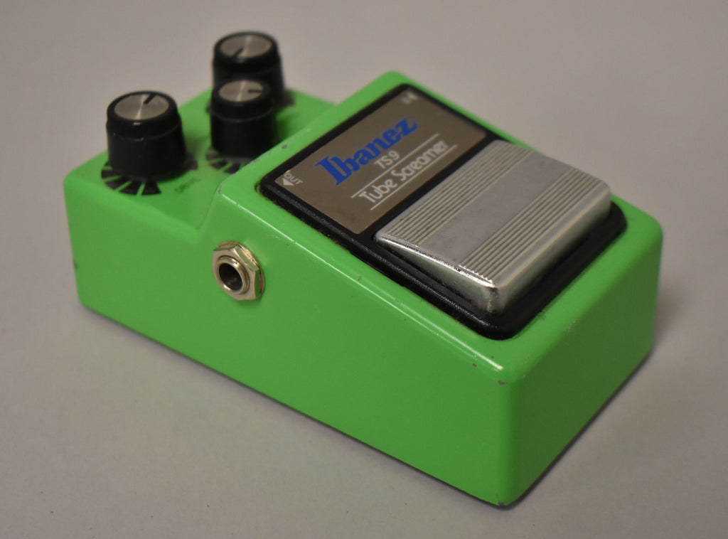 ibanez ts9 tube screamer overdrive pedal 2001 Ibanez TS9 Tubescreamer Overdrive Effects Pedal Green MIJ – Imperial Vintage Guitars