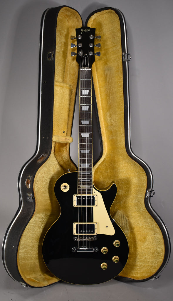 1978 Greco EG-450 Les Paul Standard MIJ Copy | Black Finish W/HSC