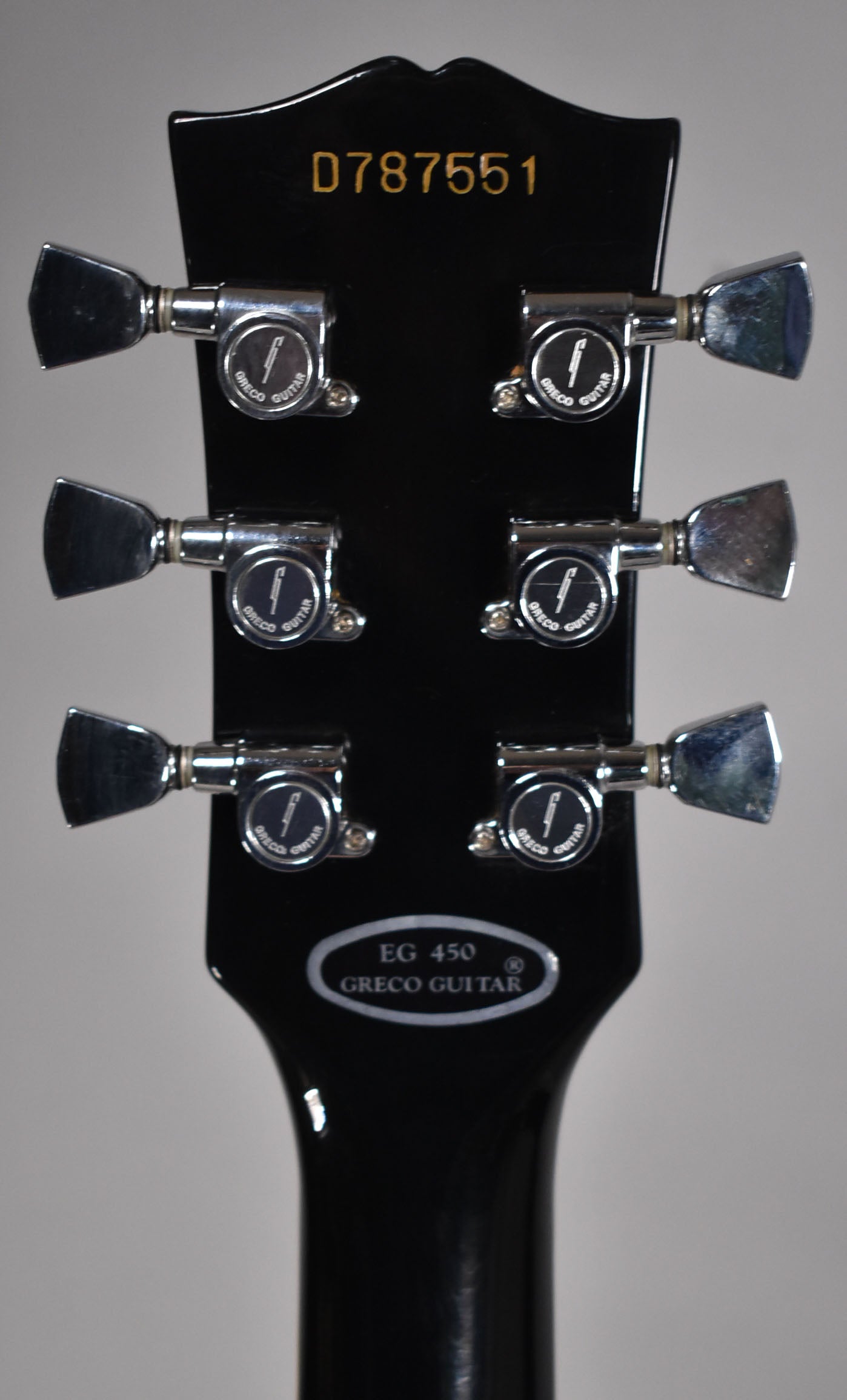 1978 Greco EG-450 Les Paul Standard MIJ Copy | Black Finish W/HSC