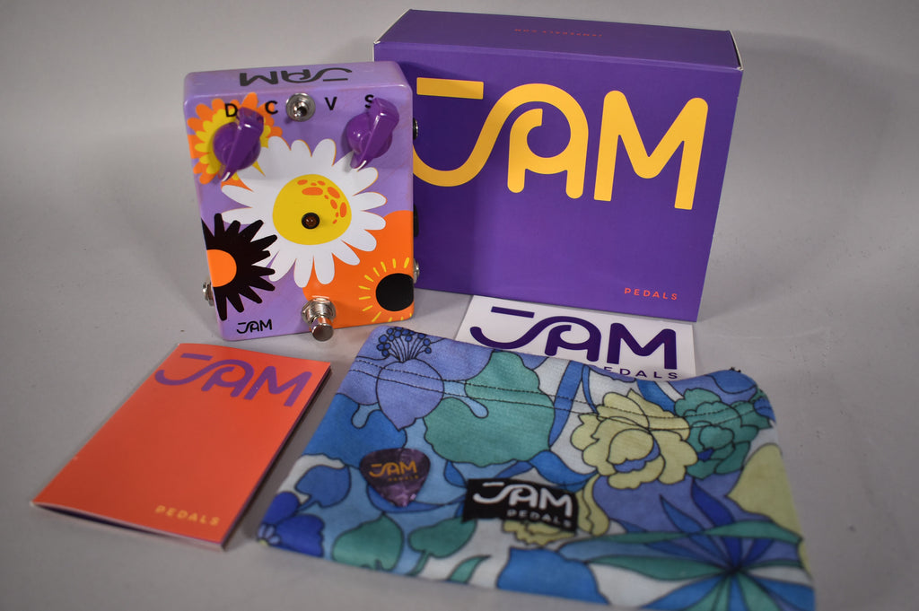 JAM Pedals RetroVibe Mk.2 Vibrato Effects Pedal Hand-Painted w/Box