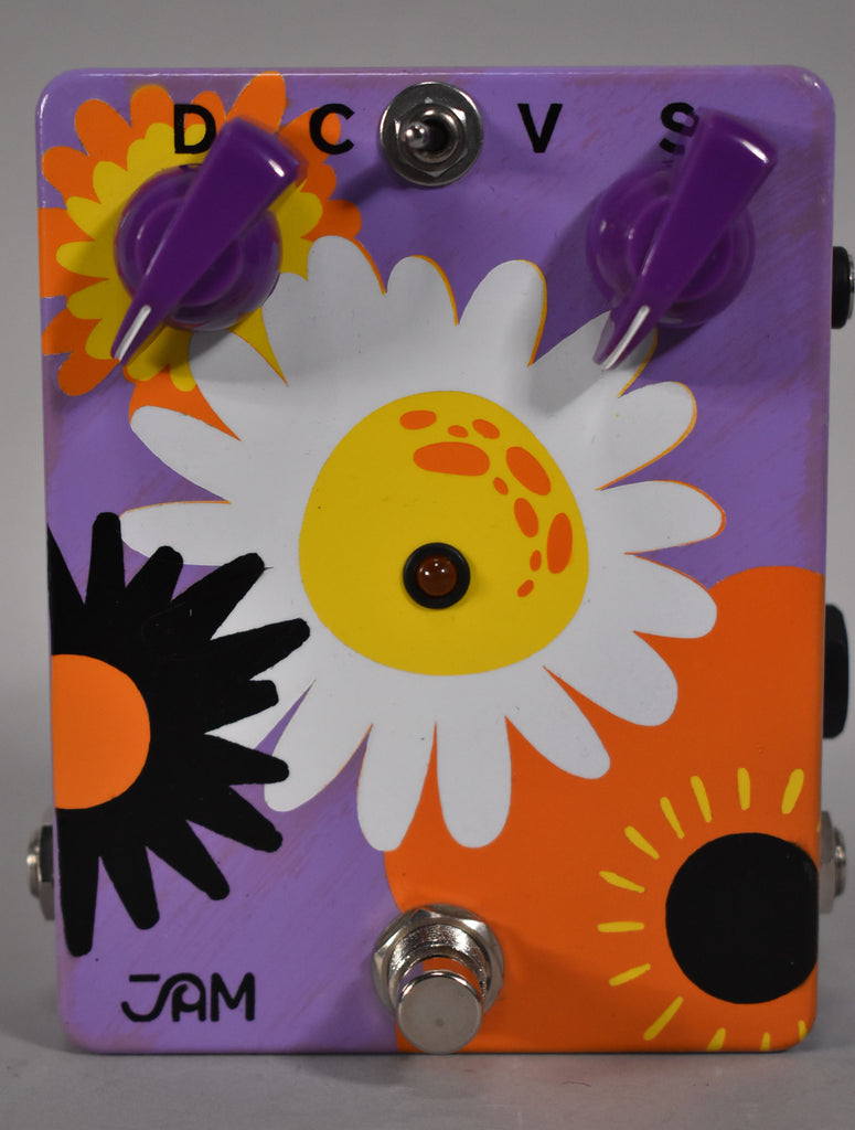 JAM Pedals RetroVibe Mk.2 Vibrato Effects Pedal Hand-Painted w/Box