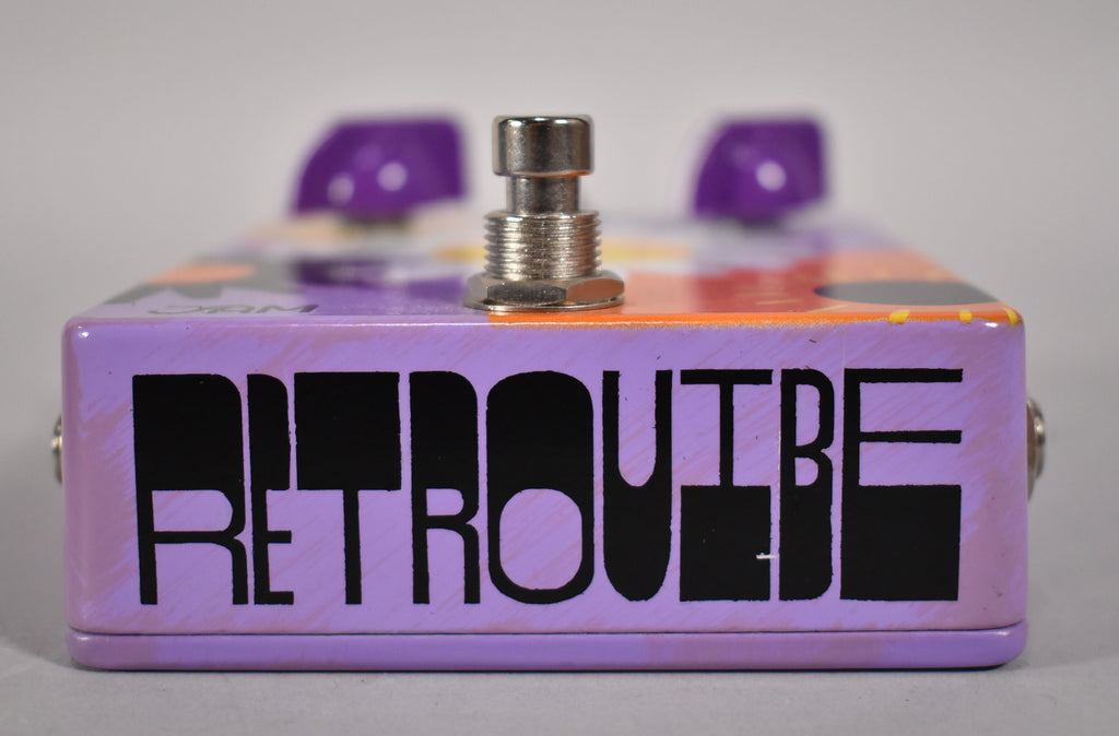 JAM Pedals RetroVibe Mk.2 Vibrato Effects Pedal Hand-Painted w/Box
