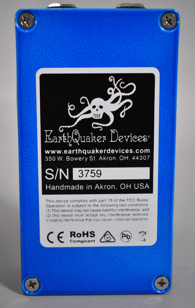 Earthquaker Devices Park Fuzz Sound Effect Pedal w/Box