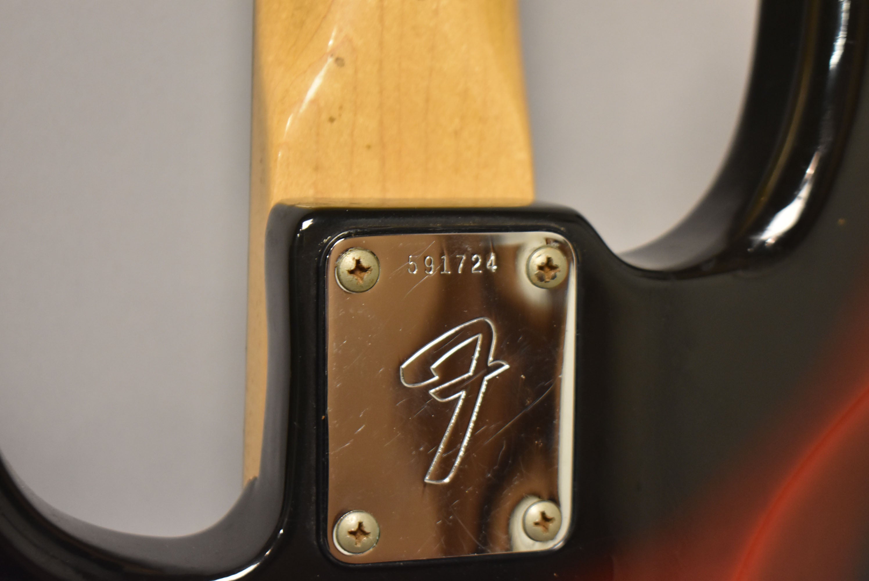 1974 Fender Precision Bass Rare 'A' Neck Sunburst w/OHSC