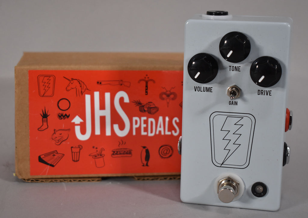 JHS Superbolt V2 Overdrive Effects Pedal Grey w/Box