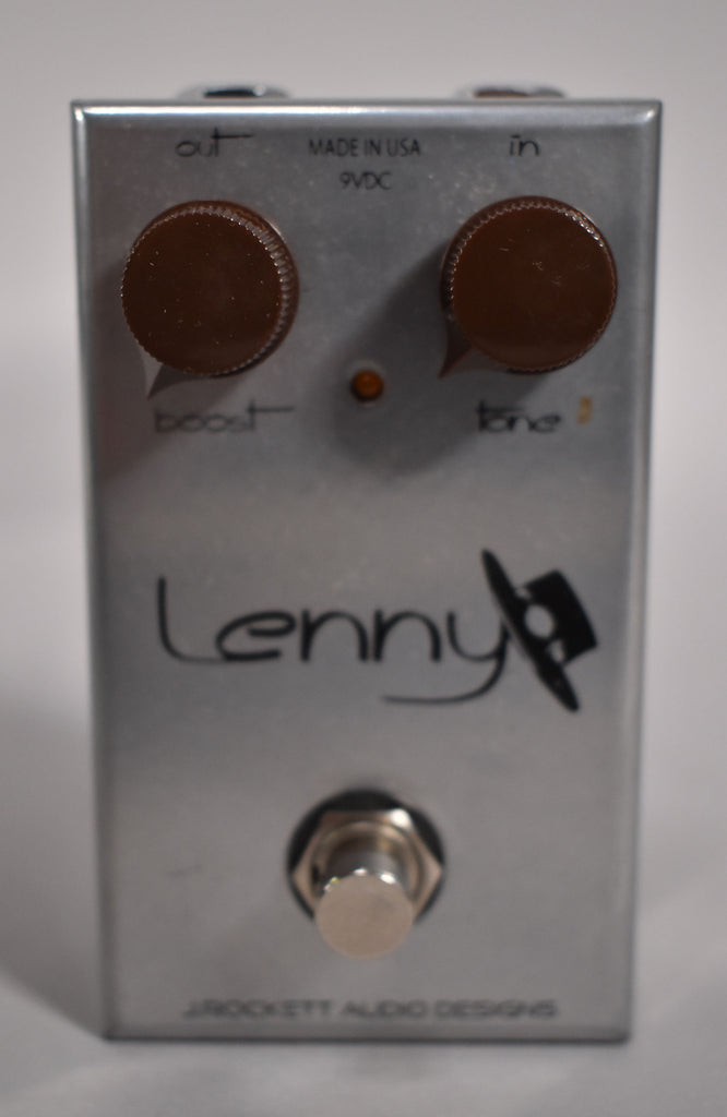 J. Rockett Lenny Overdrive Effects Pedal Silver w/Box