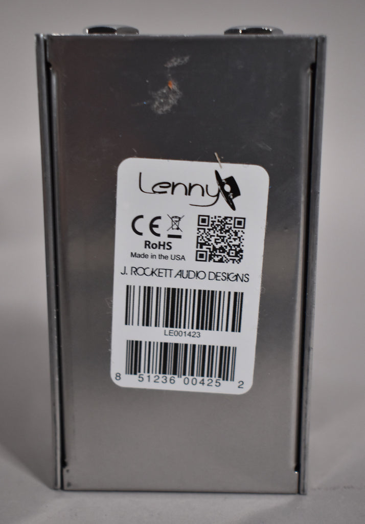J. Rockett Lenny Overdrive Effects Pedal Silver w/Box
