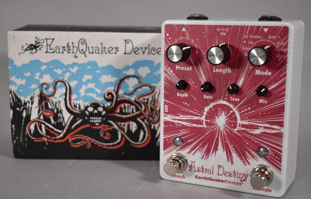 Earthquaker Devices Astral Destiny Octave Reverb Effect Pedal w/Box