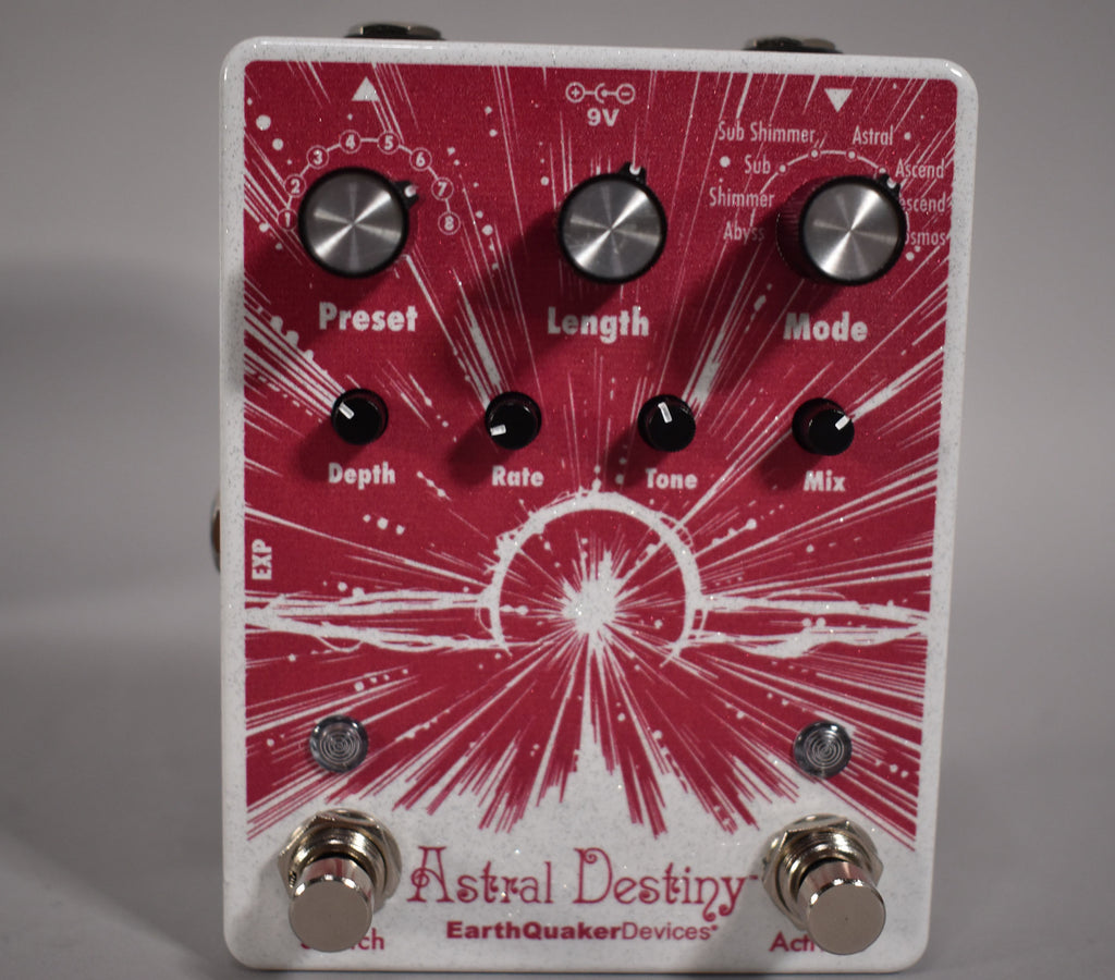 Earthquaker Devices Astral Destiny Octave Reverb Effect Pedal w/Box