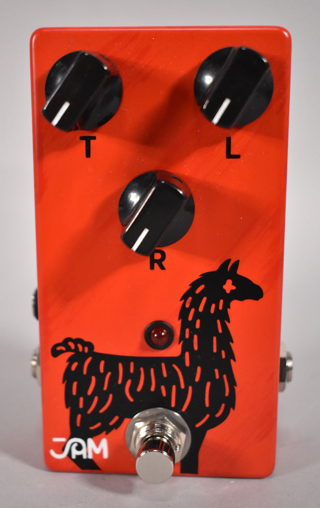 JAM Pedals Delay Llama Effects Pedal Red w/Box