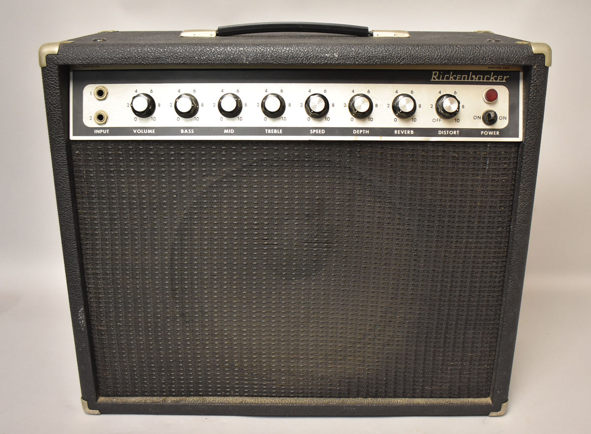 1979 Rickenbacker TR25 1x12 Solid-State Combo Amplifier Black 