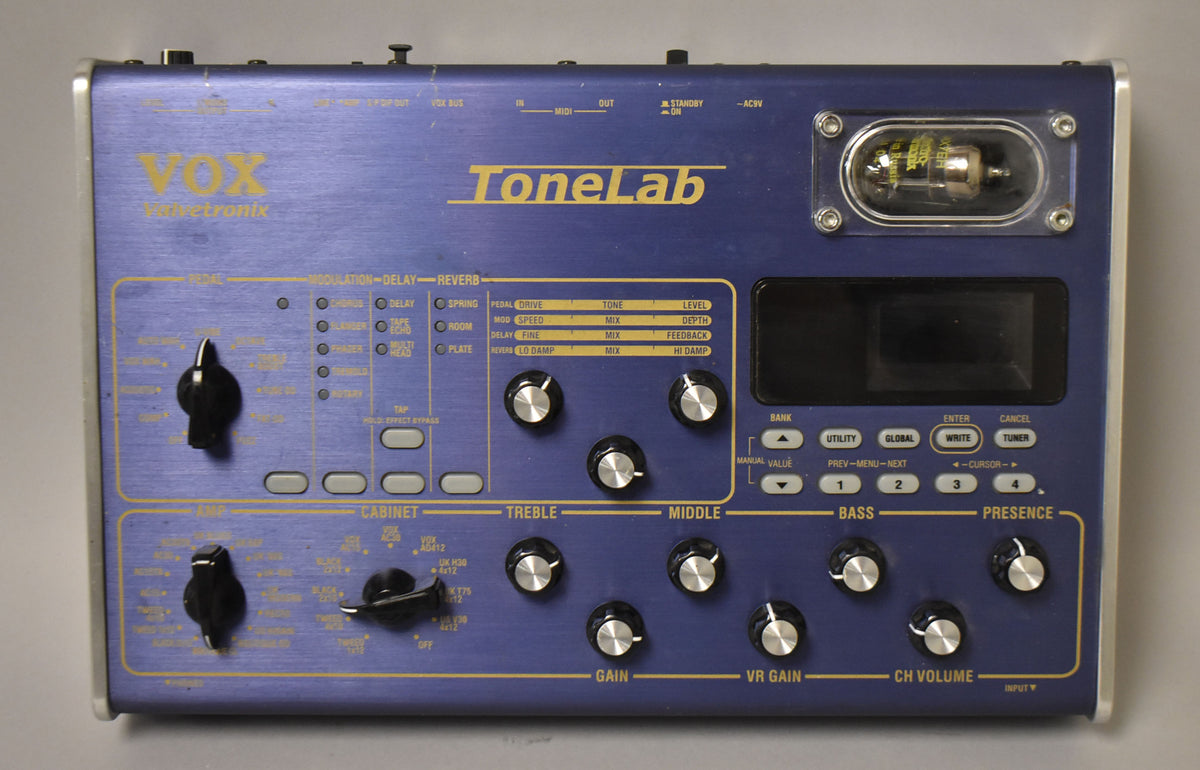 Vox Tonelab Valvetronix Effects Pedal Blue – Imperial Vintage Guitars