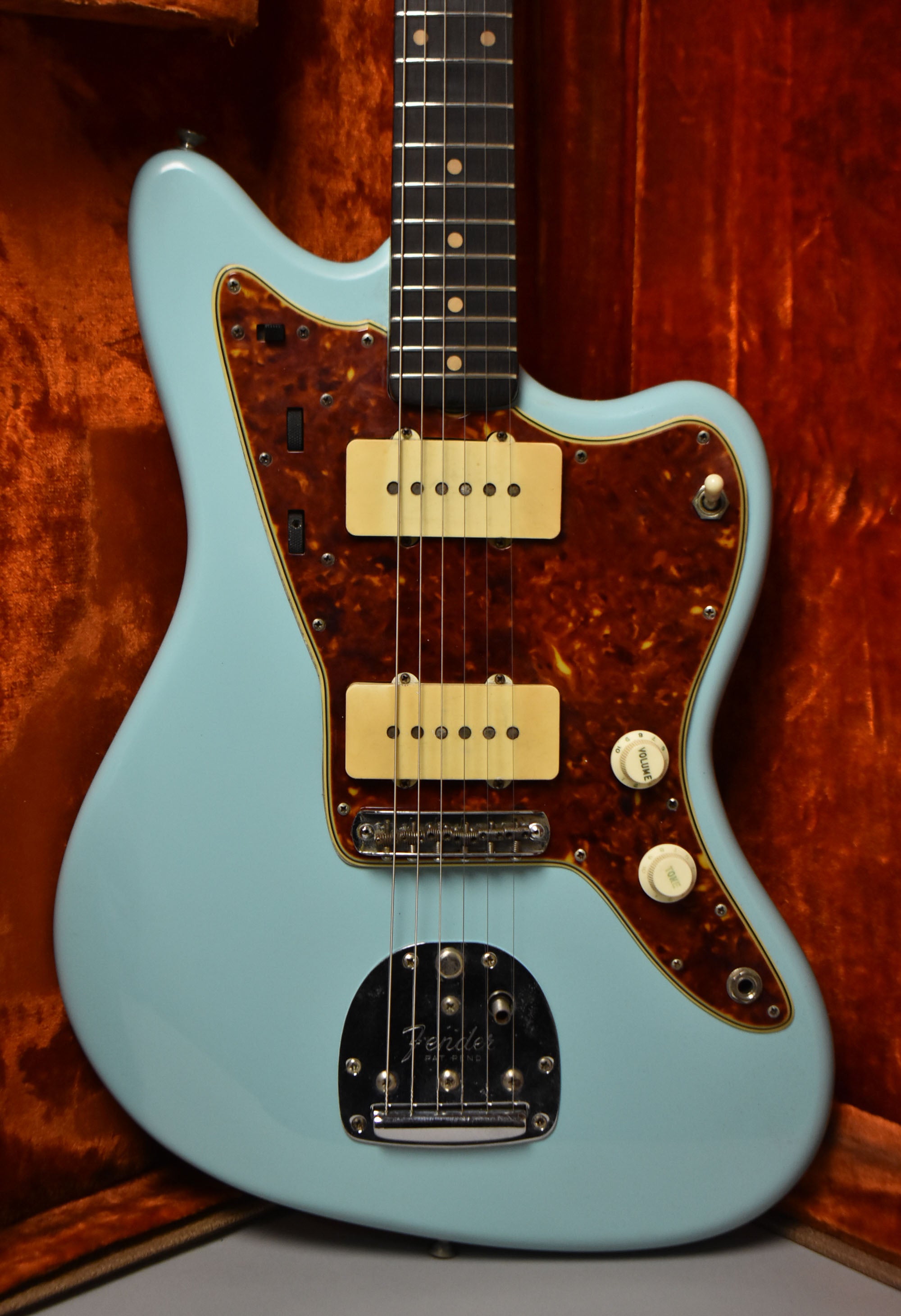 1960 Fender Jazzmaster Daphne Blue Refin Pre-CBS w/OHSC – Imperial