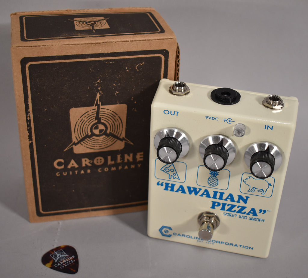 Caroline Guitar Company Hawaiian Pizza Fuzz Pedal w/Box