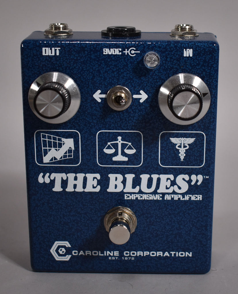 Caroline Guitar Company The Blues Expensive Amplifier Effect Pedal w/Box