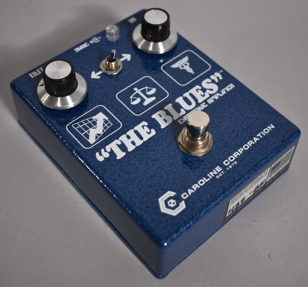 Caroline Guitar Company The Blues Expensive Amplifier Effect Pedal w/Box