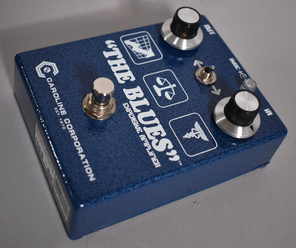 Caroline Guitar Company The Blues Expensive Amplifier Effect Pedal w/Box