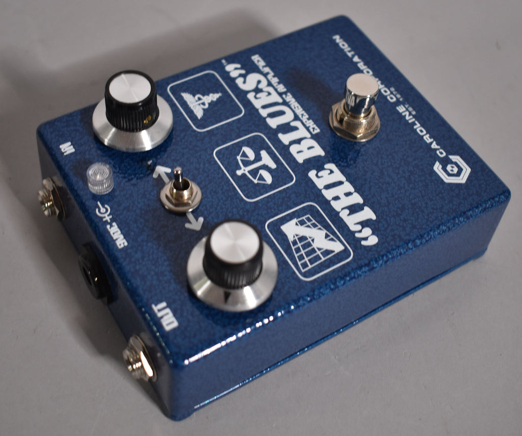 Caroline Guitar Company The Blues Expensive Amplifier Effect Pedal w/Box