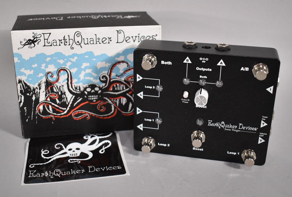 Earthquaker Devices Swiss Things Pedalboard Reconciler