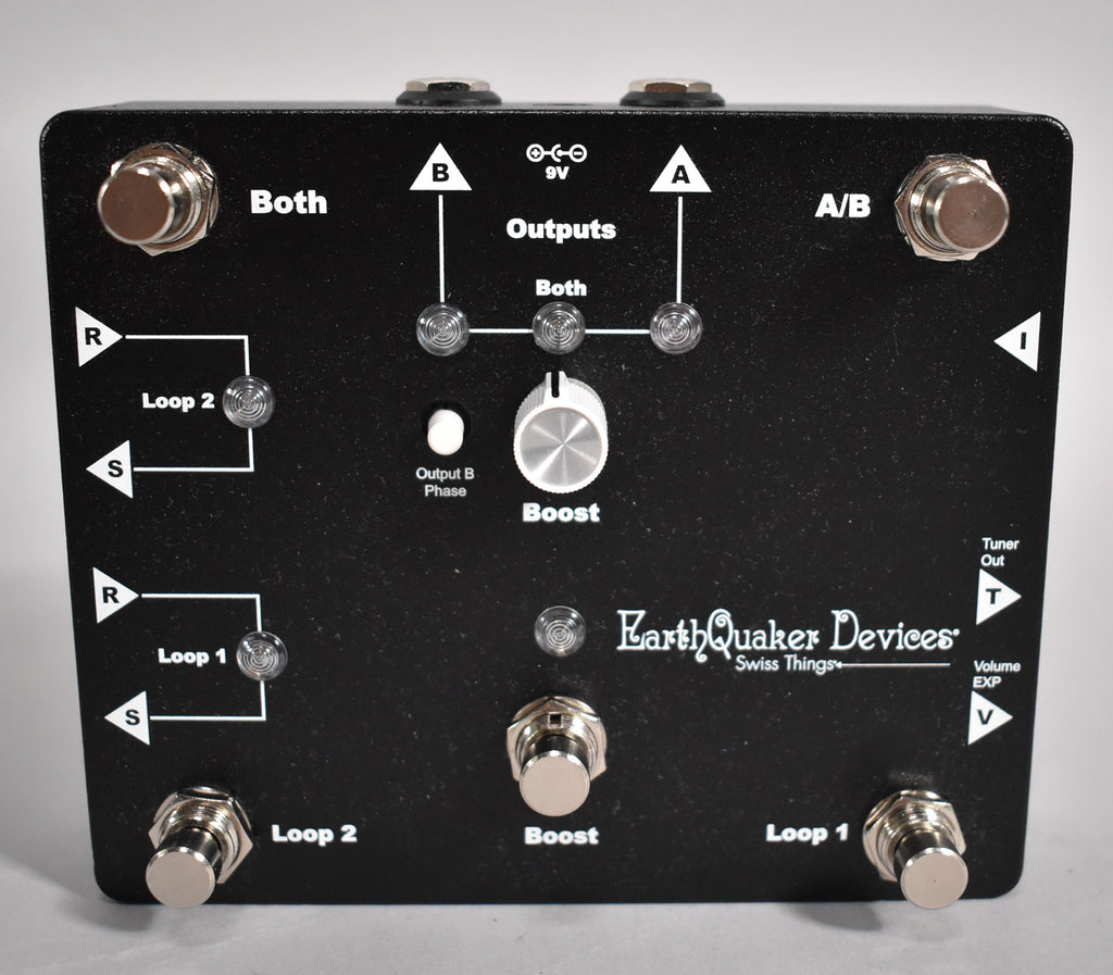 Earthquaker Devices Swiss Things Pedalboard Reconciler