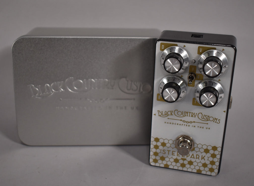 Black Country Customs Steelpark Overdrive Effect Pedal w/Box