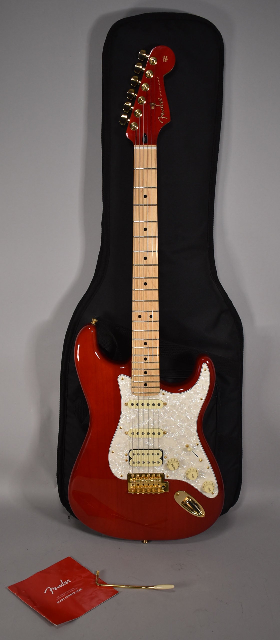 2021 Fender Tash Sultana Stratocaster | Transparent Cherry Finish