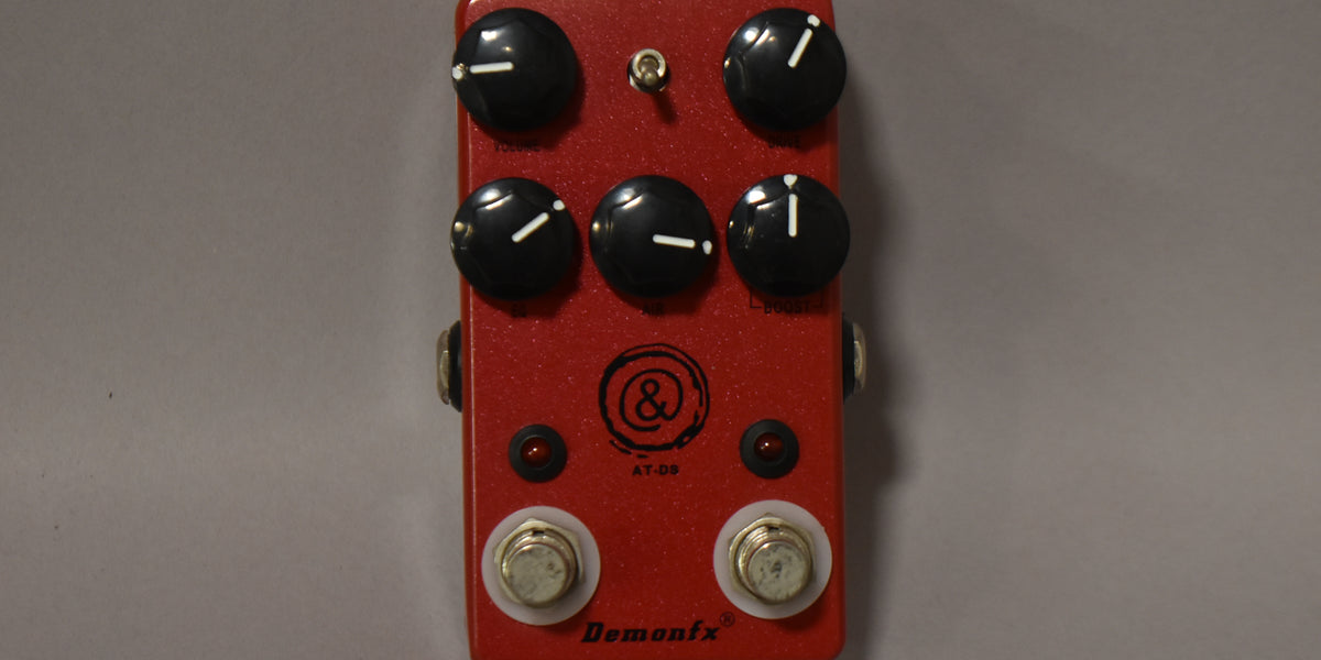 Demonfx AT-DS ギターエフェクター レッド Amazon | Demonfx AT-DS (RED) / OverDrive - Distortion オーバー