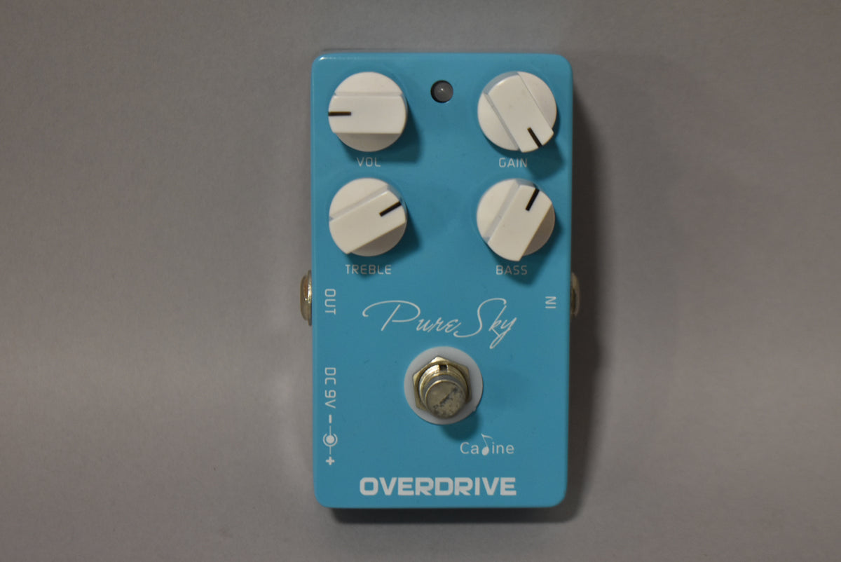 caline overdrive pedal Caline CP-12 Pure Sky Overdrive Effect Pedal Blue – Imperial Vintage Guitars