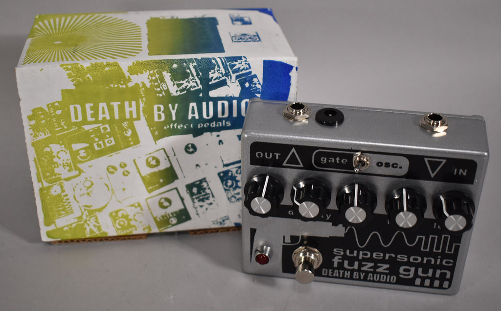 Death By Audio Supersonic Fuzz Gun Effect Pedal w/Box