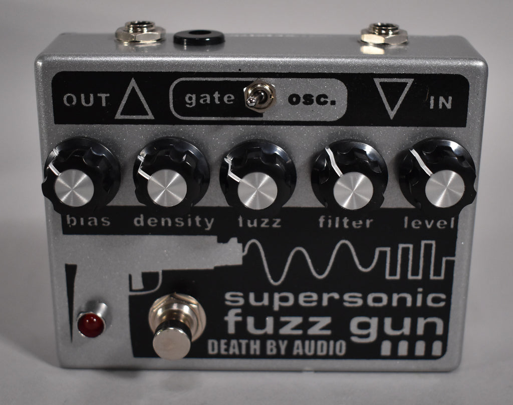 Death By Audio Supersonic Fuzz Gun Effect Pedal w/Box