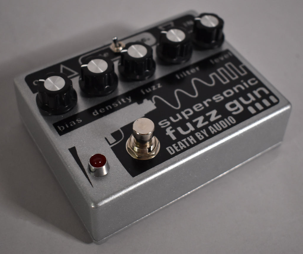 Death By Audio Supersonic Fuzz Gun Effect Pedal w/Box