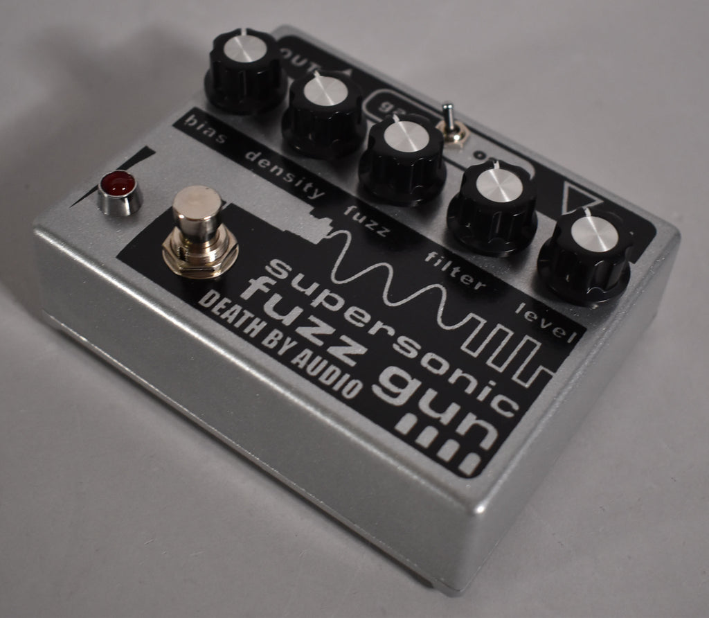Death By Audio Supersonic Fuzz Gun Effect Pedal w/Box