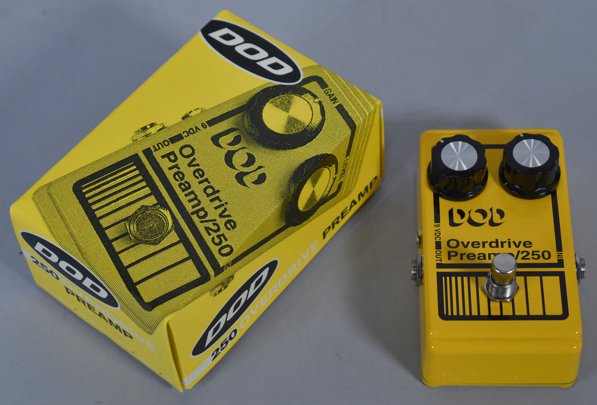 DOD 250 Overdrive Preamp Pedal Reissue