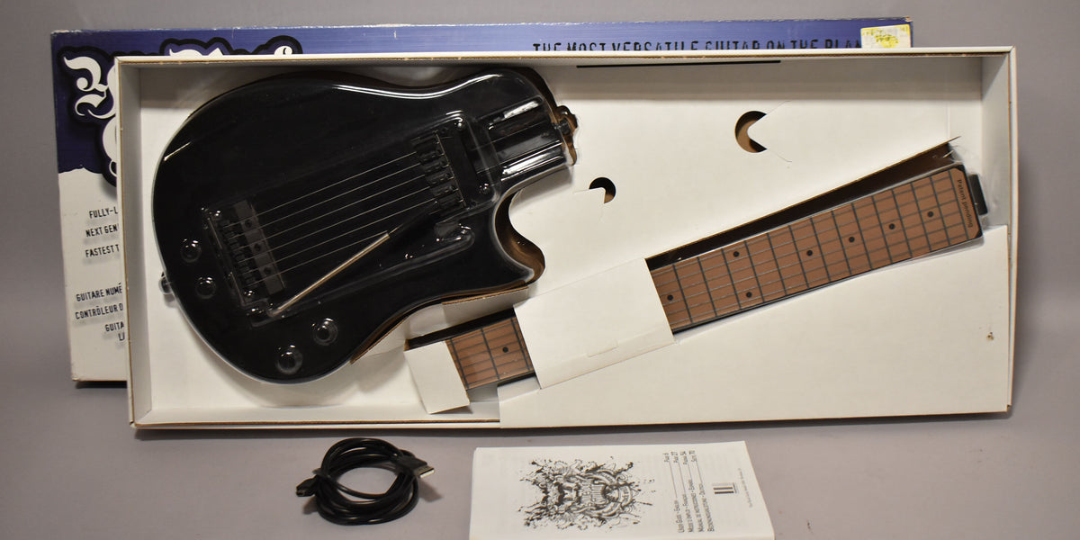 You Rock Guitar YRG-1000 Gen2 MIDI Guitar Black – Imperial Vintage