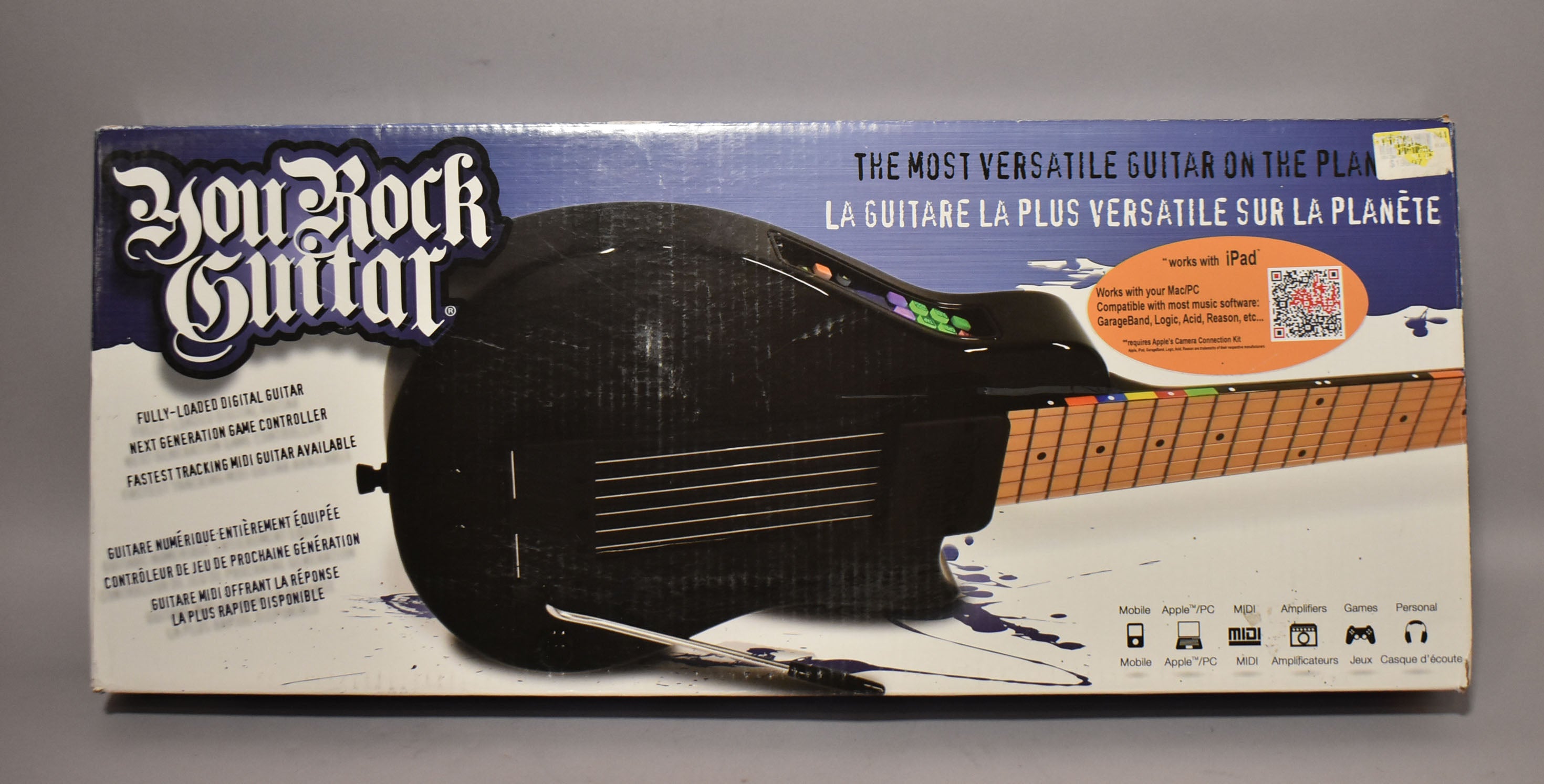 You Rock Guitar YRG-1000 Gen2 MIDI Guitar Black – Imperial Vintage