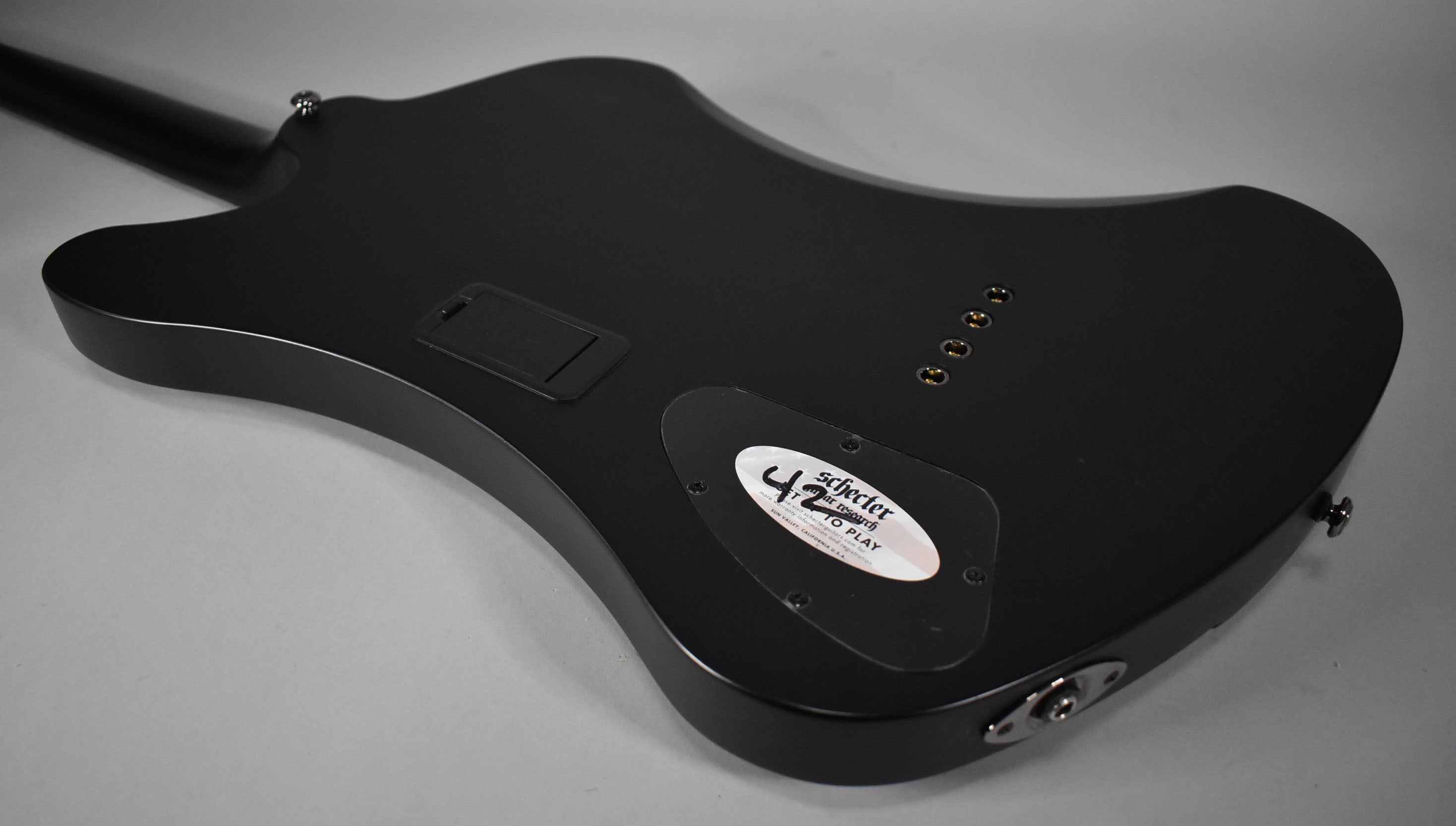 2023 Schecter Sixx Bass Satin Black Finish – Imperial Vintage Guitars