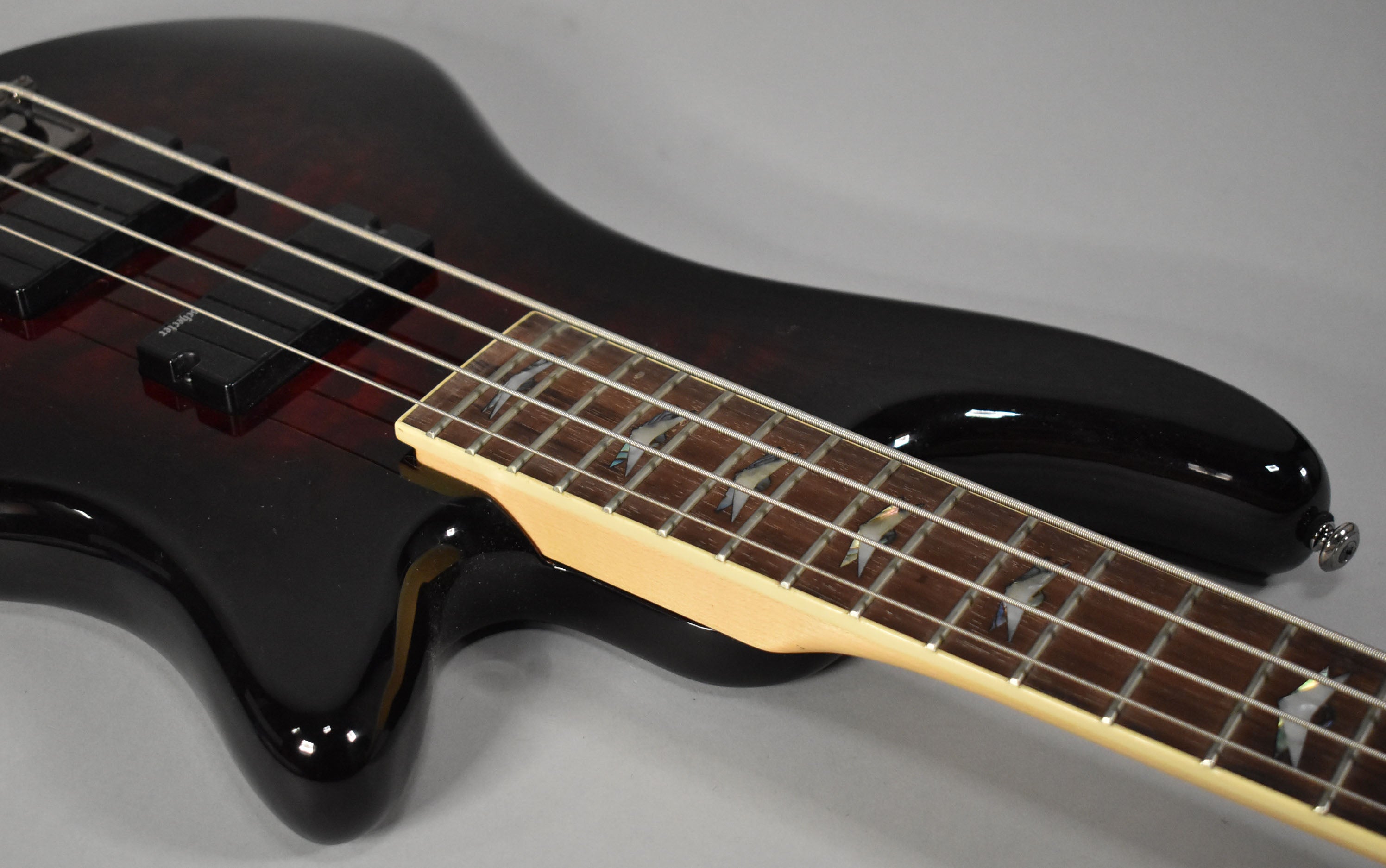 2012 Schecter Diamond Series Stiletto Extreme-4 Bass Black Cherry