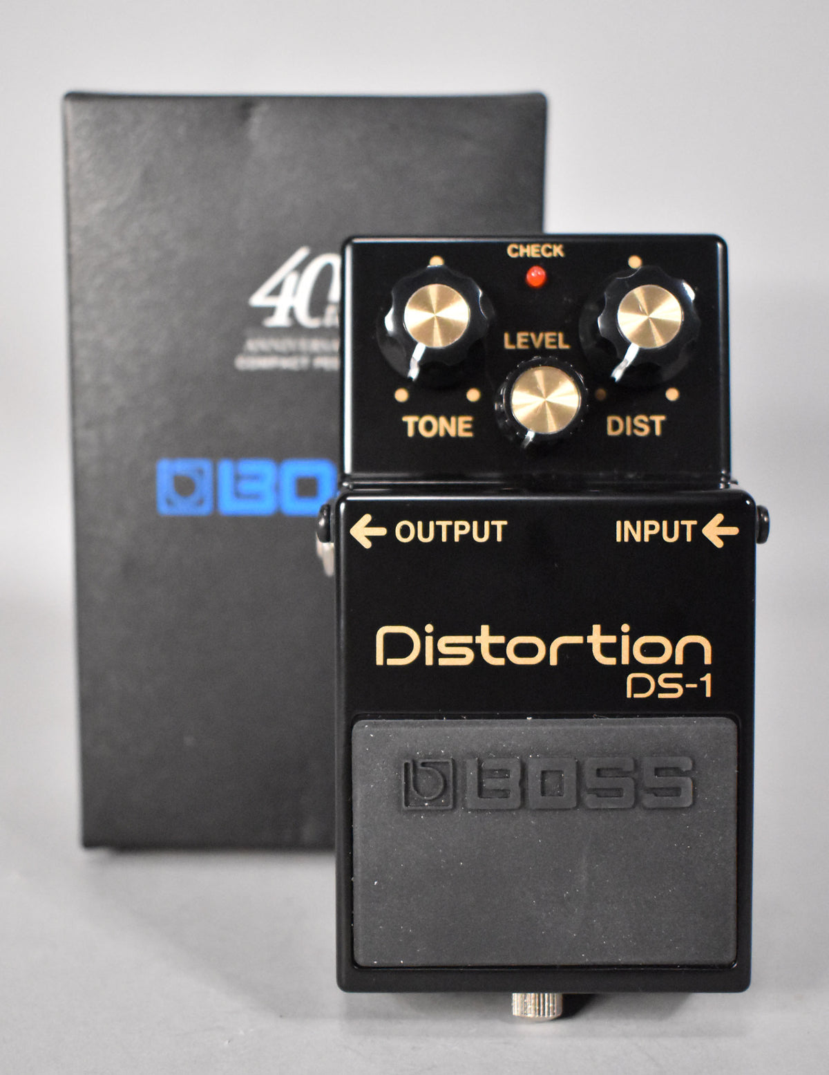 Boss DS-1-4A 40th Anniversary Distortion Pedal – Imperial Vintage
