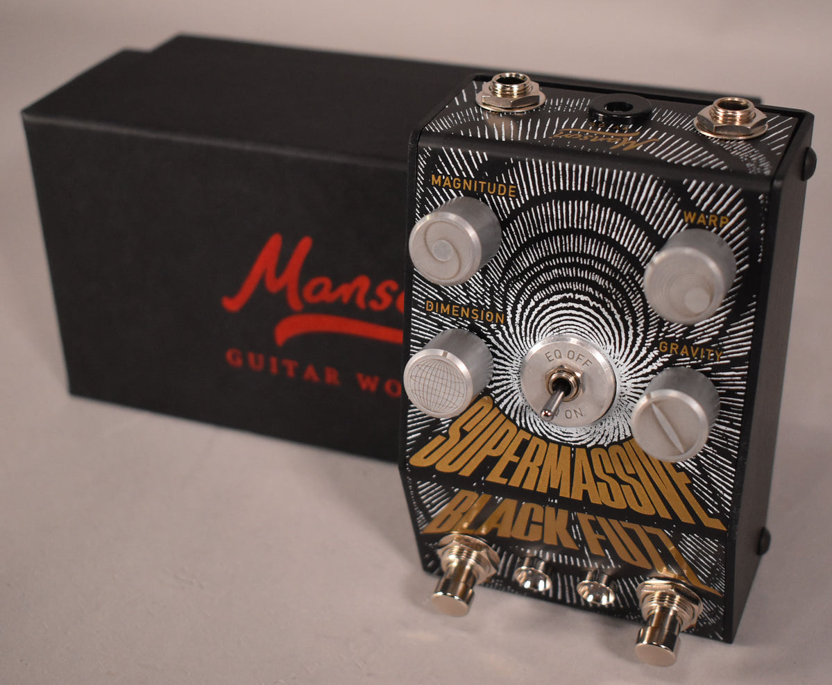 Manson Supermassive Black Fuzz Pedal – Imperial Vintage Guitars