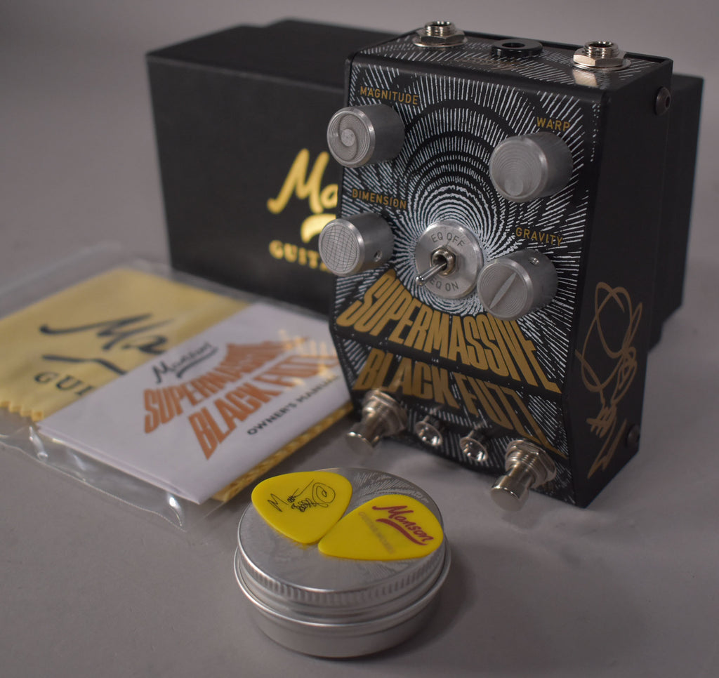 Manson Supermassive Black Fuzz *SIGNED* Limited Edition Pedal – Imperial Vintage Guitars