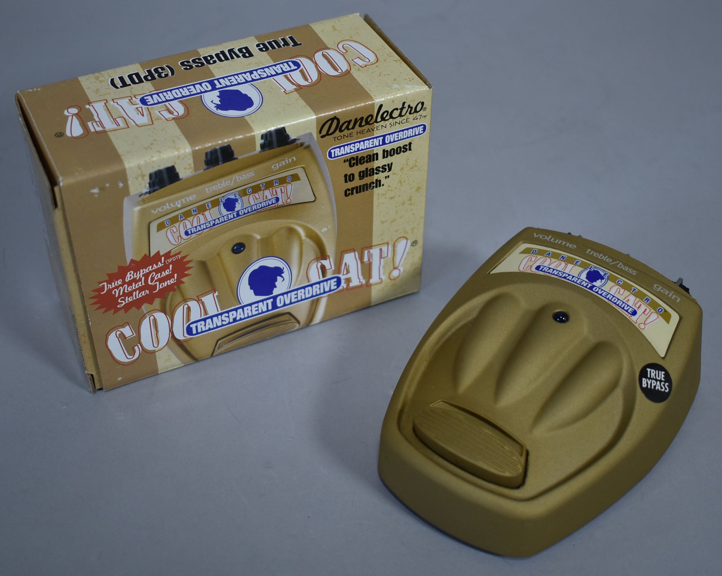 Danelectro Cool Cat Transparent Overdrive V1 – Imperial Vintage