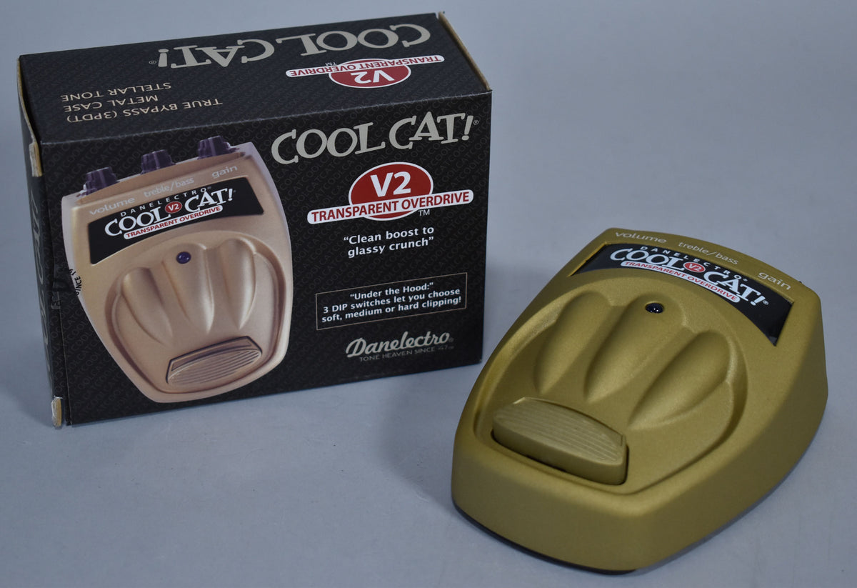 Danelectro Cool Cat Transparent Overdrive Pedal V2