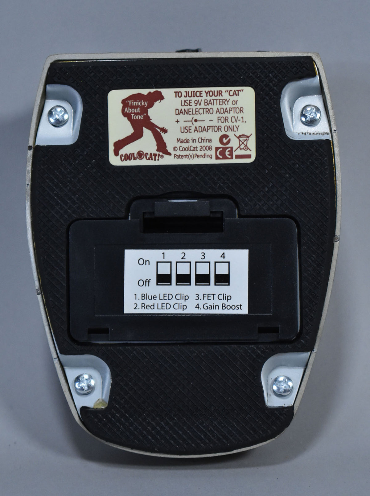 Danelectro Cool Cat Transparent Overdrive Pedal V2