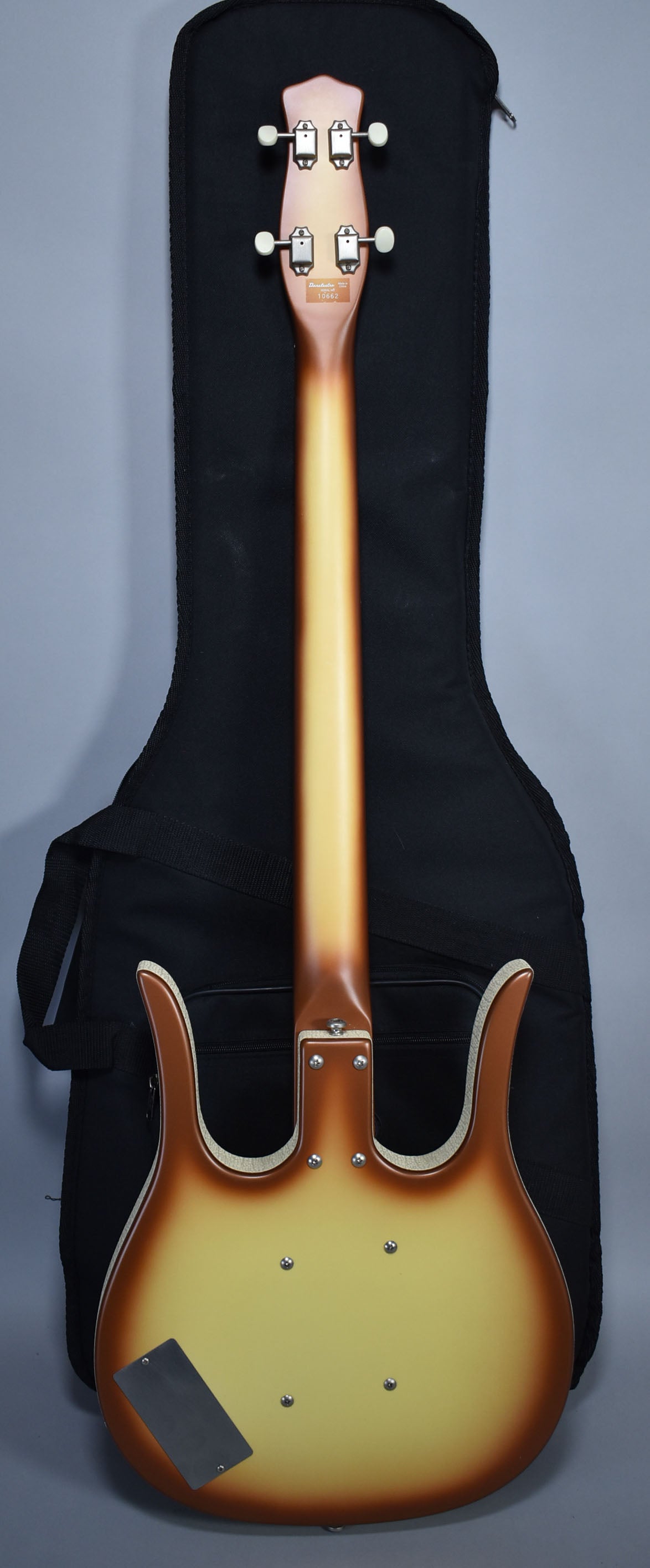 Danelectro Longhorn Short Scale Bass Copperburst w/Gig Bag